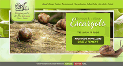 Desktop Screenshot of escargots-devaux-78.com